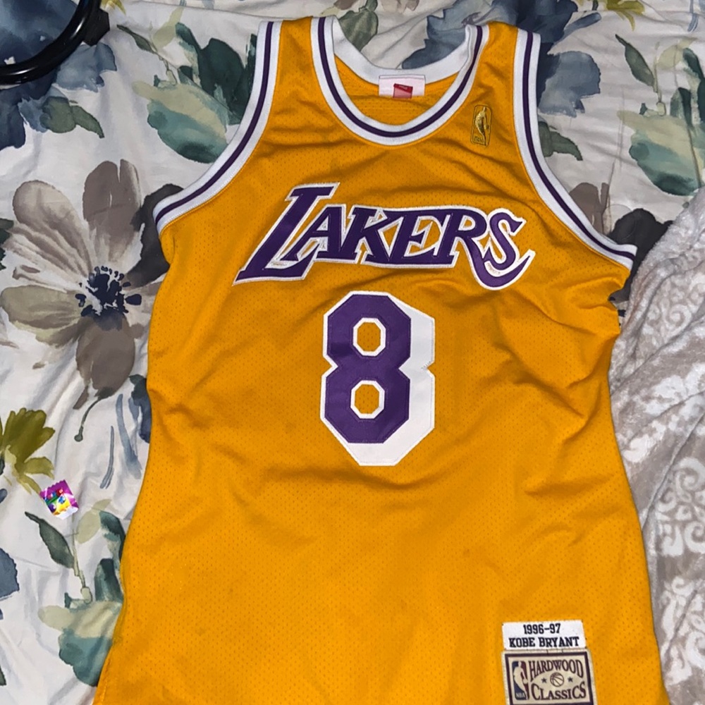 Kobe Bryant #8 Los Angeles Lakers Throwback Jerseys M